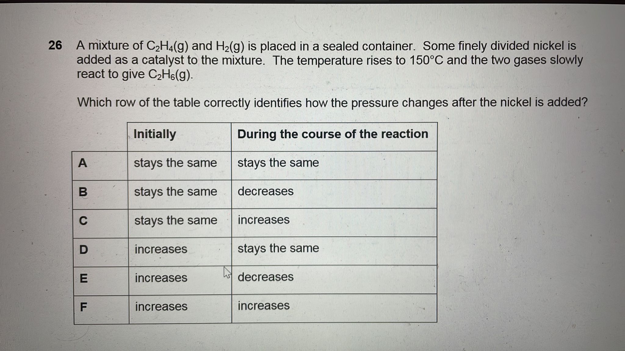 A chemistry Q from Bmat 2012 Practice Question Solving