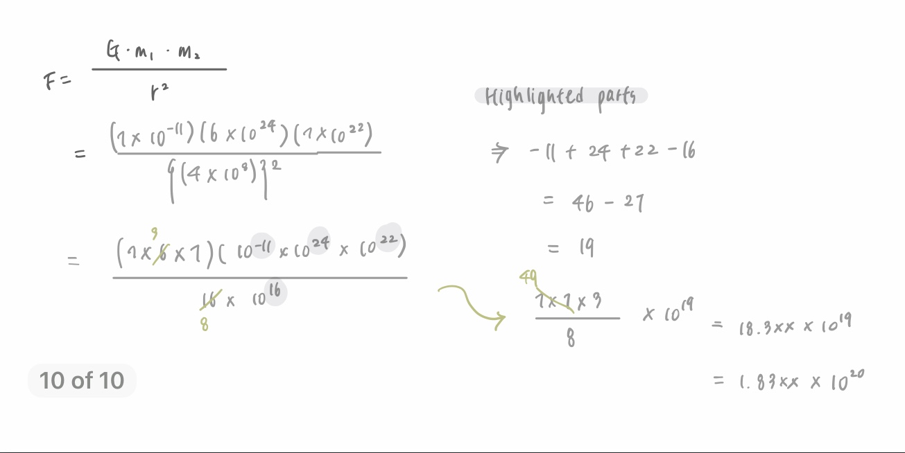 IMAT 2011 Question 75 Physics in Universal gravitation law - #2 by ...